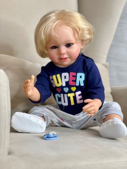 Кукла Реборн виниловая 55см в пакете (FA-020FV)