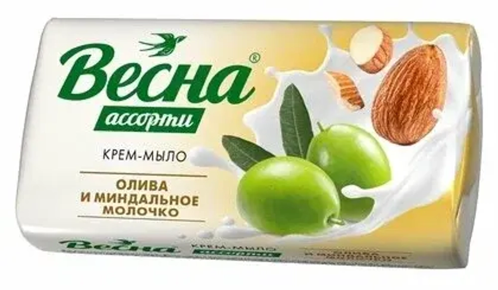 Крем-мыло 90 гр Весна Ассорти