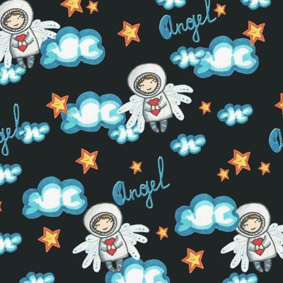 Ангел на звездном небе