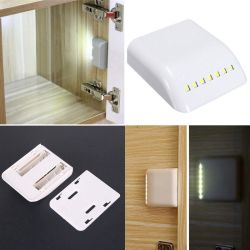 Светодиодный фонарь подсветка ЭРА Пушлайт SB-404 в шкаф самоклеящаяся поверхность | Подсветка, пушлайты