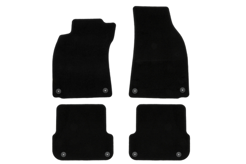 Коврики в салон для AUDI A4 8E АКПП 2004-2009, седан, универсал, 4 шт. (текстиль) KLEVER01040901200K