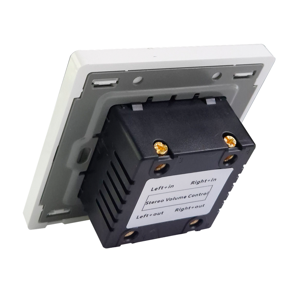 Настенный регулятор громкости звука настенный Steam&water SOUND CONTROL White 230 (Цвет белый, 5 уровней громкости, 4-8 Ом, 30W)
