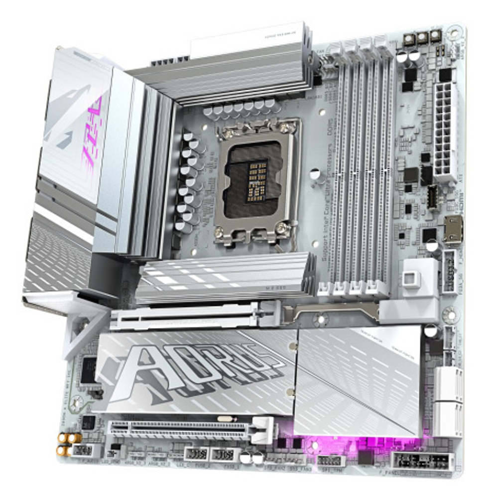 Материнская плата mATX GIGABYTE Z890M AORUS ELITE WF7 ICE