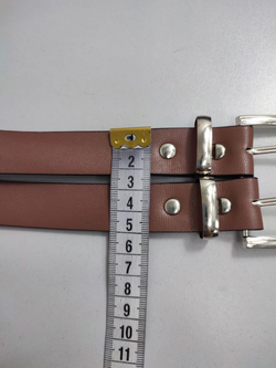 Ремень коричневый стильный, новый