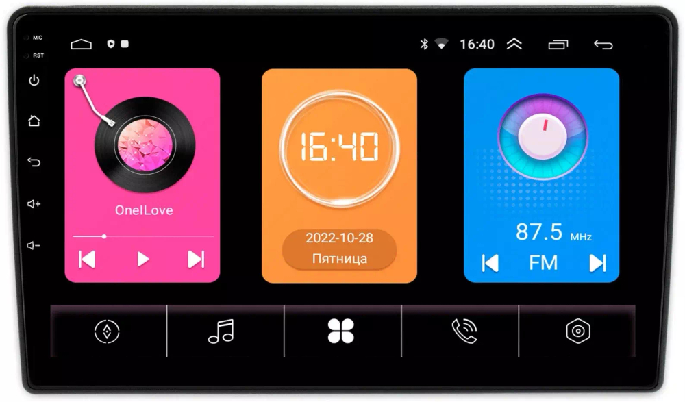 Магнитола для KIA Ceed 2006-2009 - OEM GT9-1252 на Android 10, 2ГБ-16ГБ