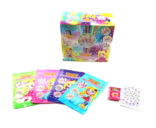 Карамель  взрыв  "Сладкий маникюр" 12*48шт 1г