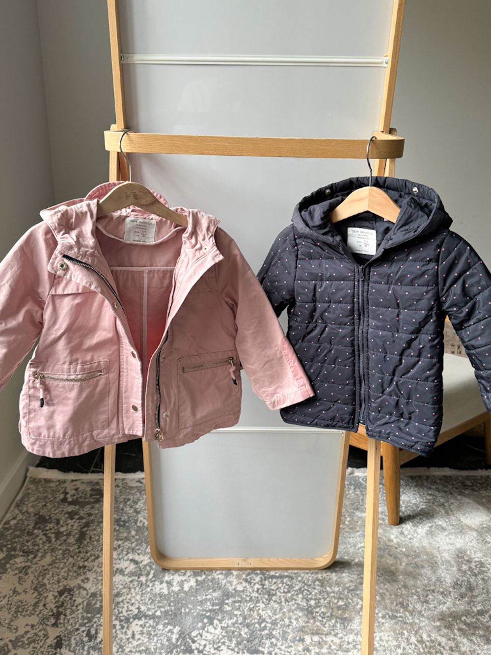 Куртка Zara со съемным подкладом, 98