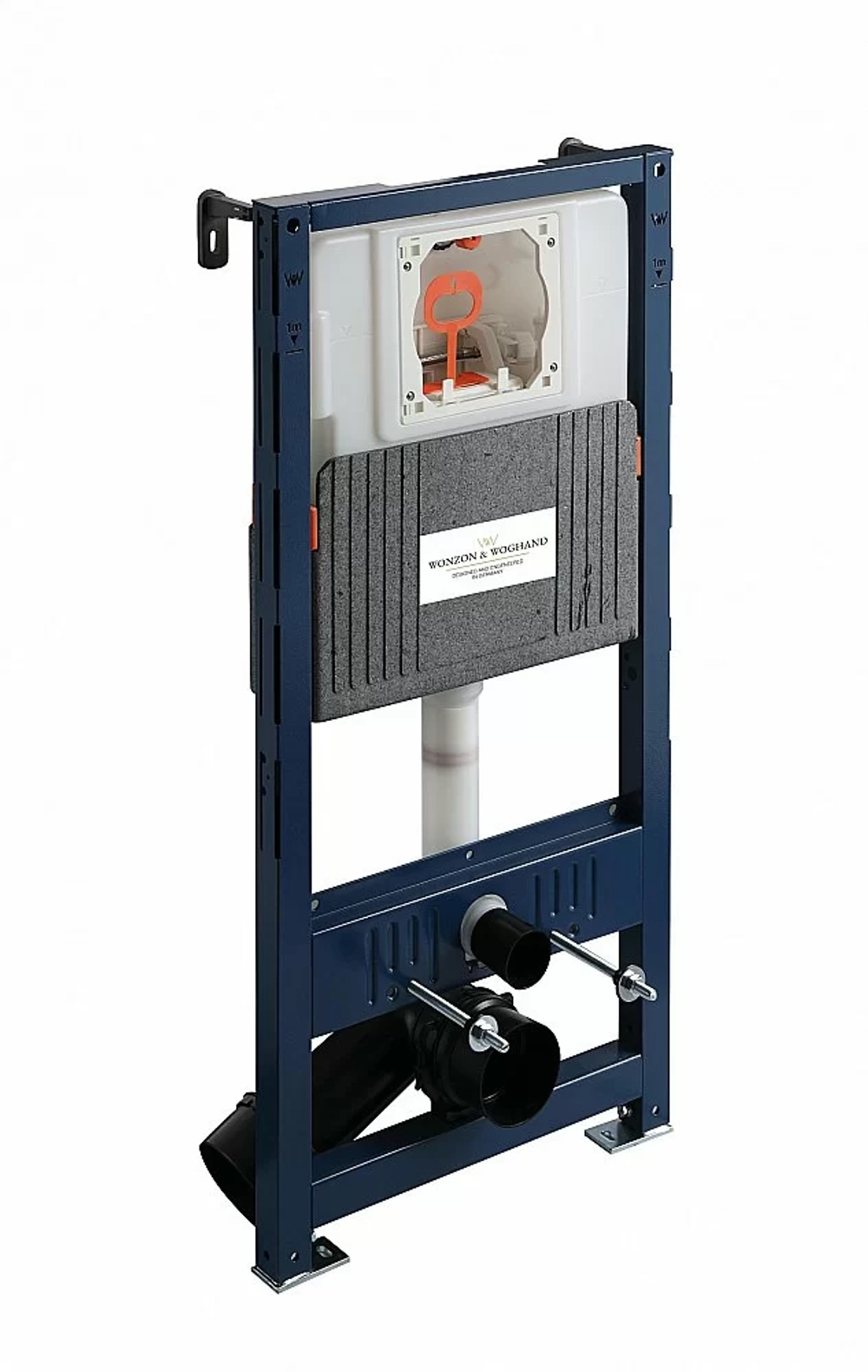 Система инсталляции для унитаза WONZON & WOGHAND пневматическая WW-TI743A-H