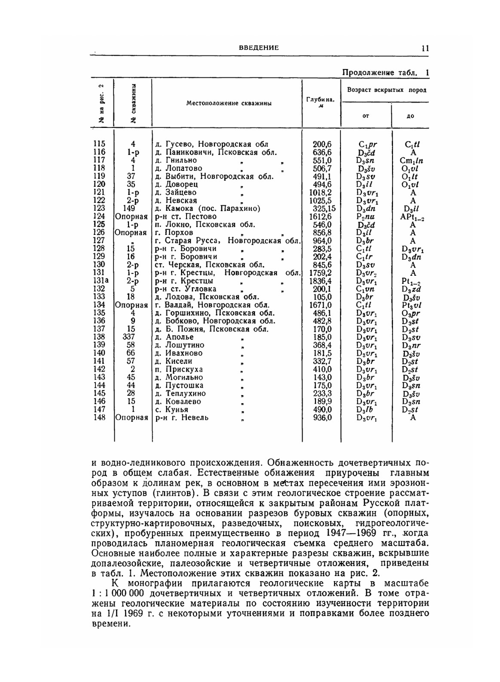 Геология СССР. Том I. Ленинградская, Псковская и Новгородская области. | А.В. Сидоренко