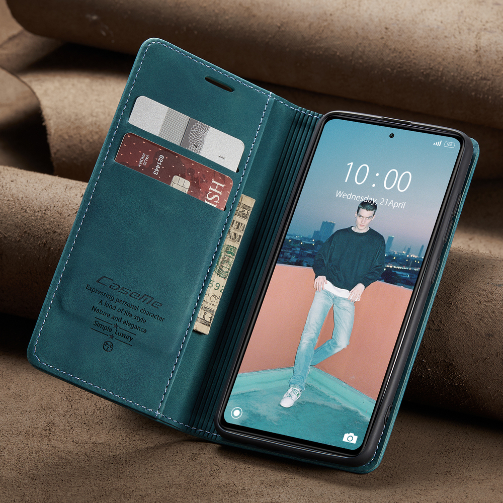 Чехол-книжка CaseMe Matte Poco X5 Pro 5G