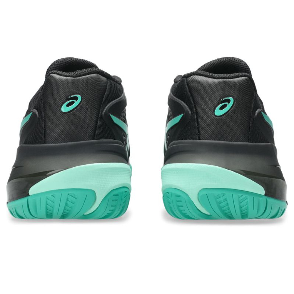 Мужские кроссовки теннисные Asics Gel-Resolution X - black/aurora green