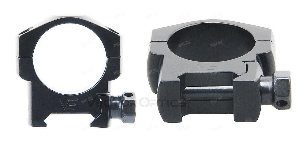 Кольца VECTOR Mark Low на базу Picatinny, ø30 мм (4 винта), BH=8 мм
