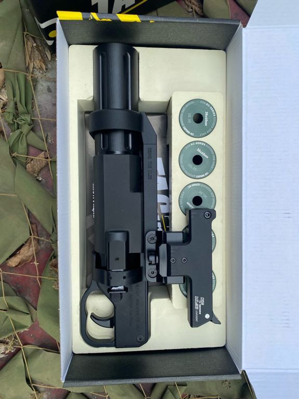 Страйкбольный подствольный гранатомет TAG ML36-KC для выстрелов серии "KICK CHARGE"