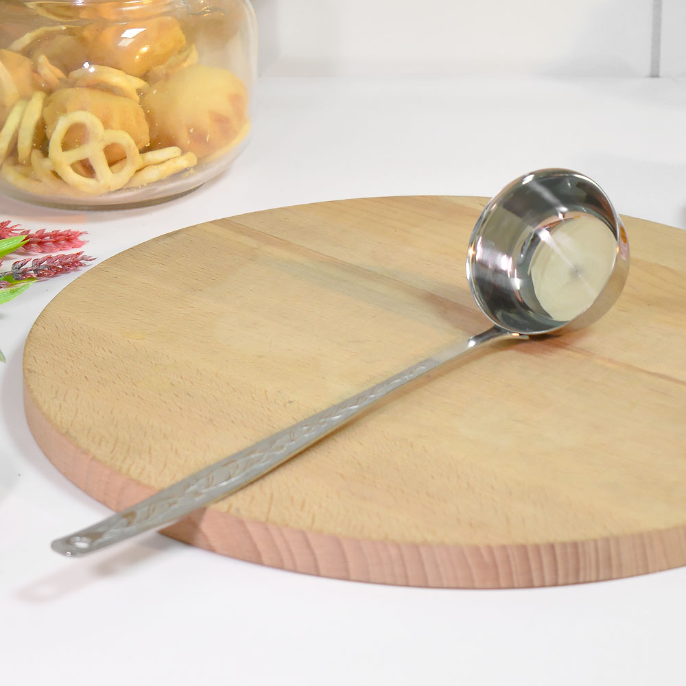 Ложка разливательная 50мл "Уралочка", упр.обр., высота 45мм, длина 265мм, ширина 62мм