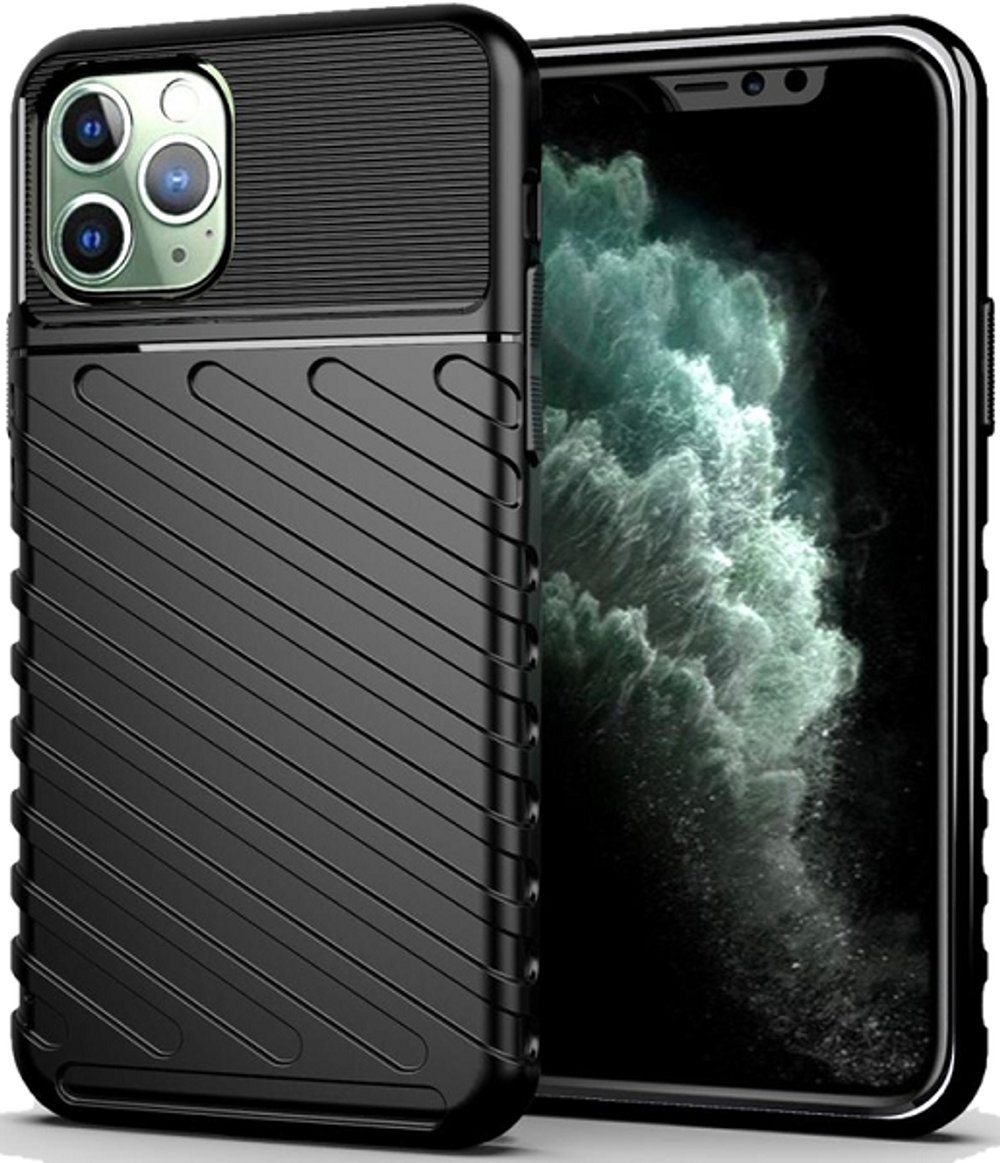 Чехол для iPhone 11 Pro цвет Black (черный), серия Onyx от Caseport