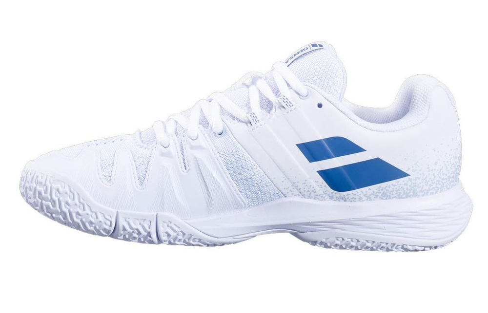Женские кроссовки для Падел Babolat Sensa - white/cool blue