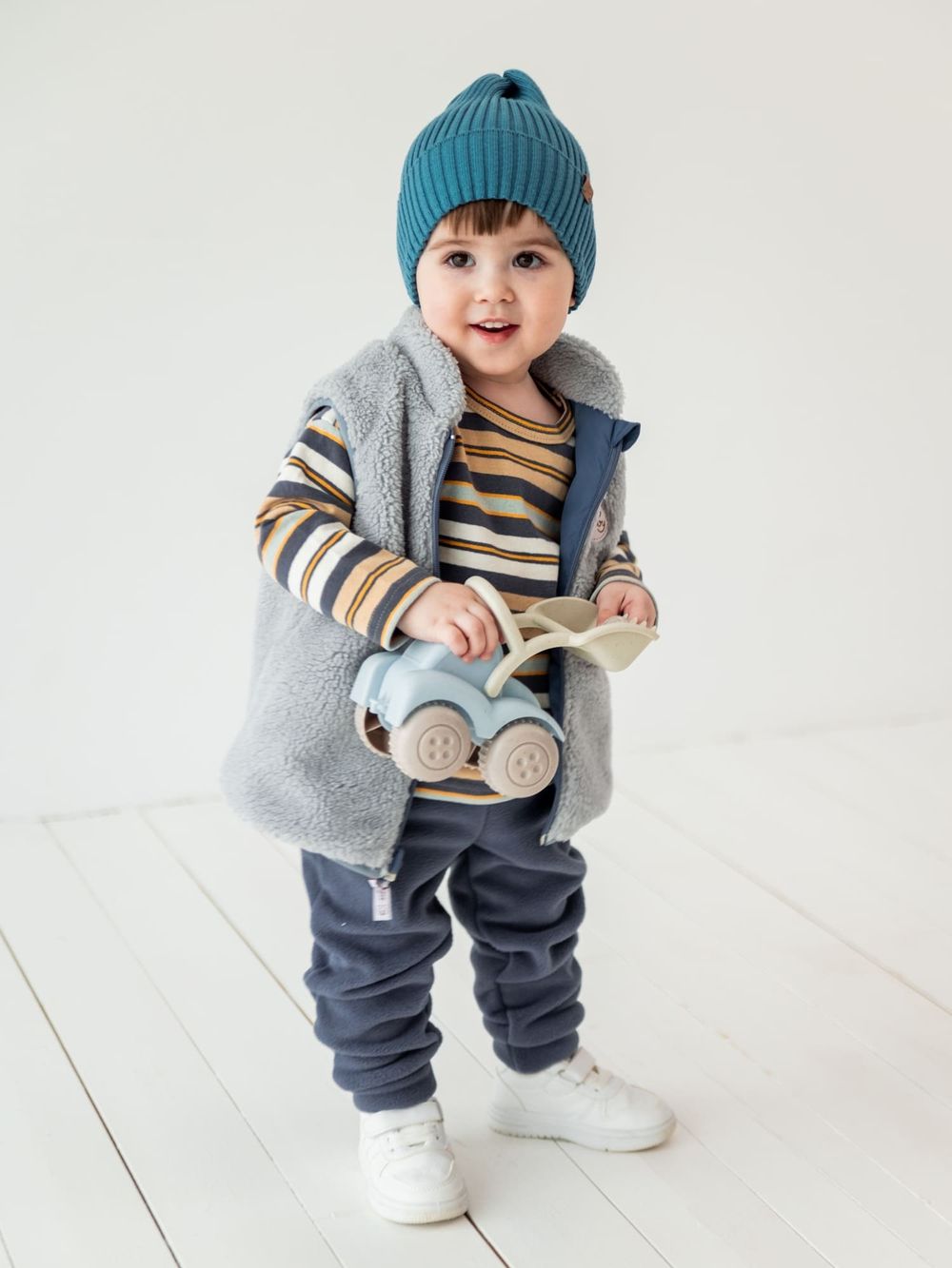 Жилет двусторонний "Деним" 0+