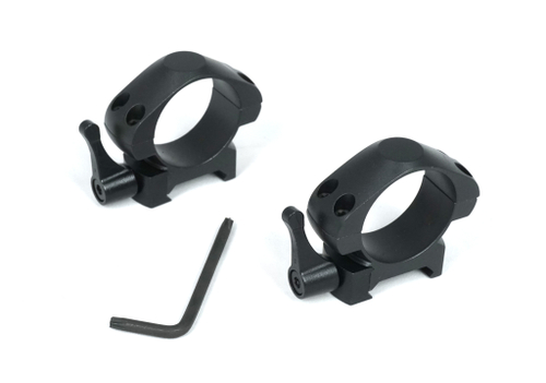 Кольца Arkon 30 мм быстросъемные на weaver, стальные, низкие