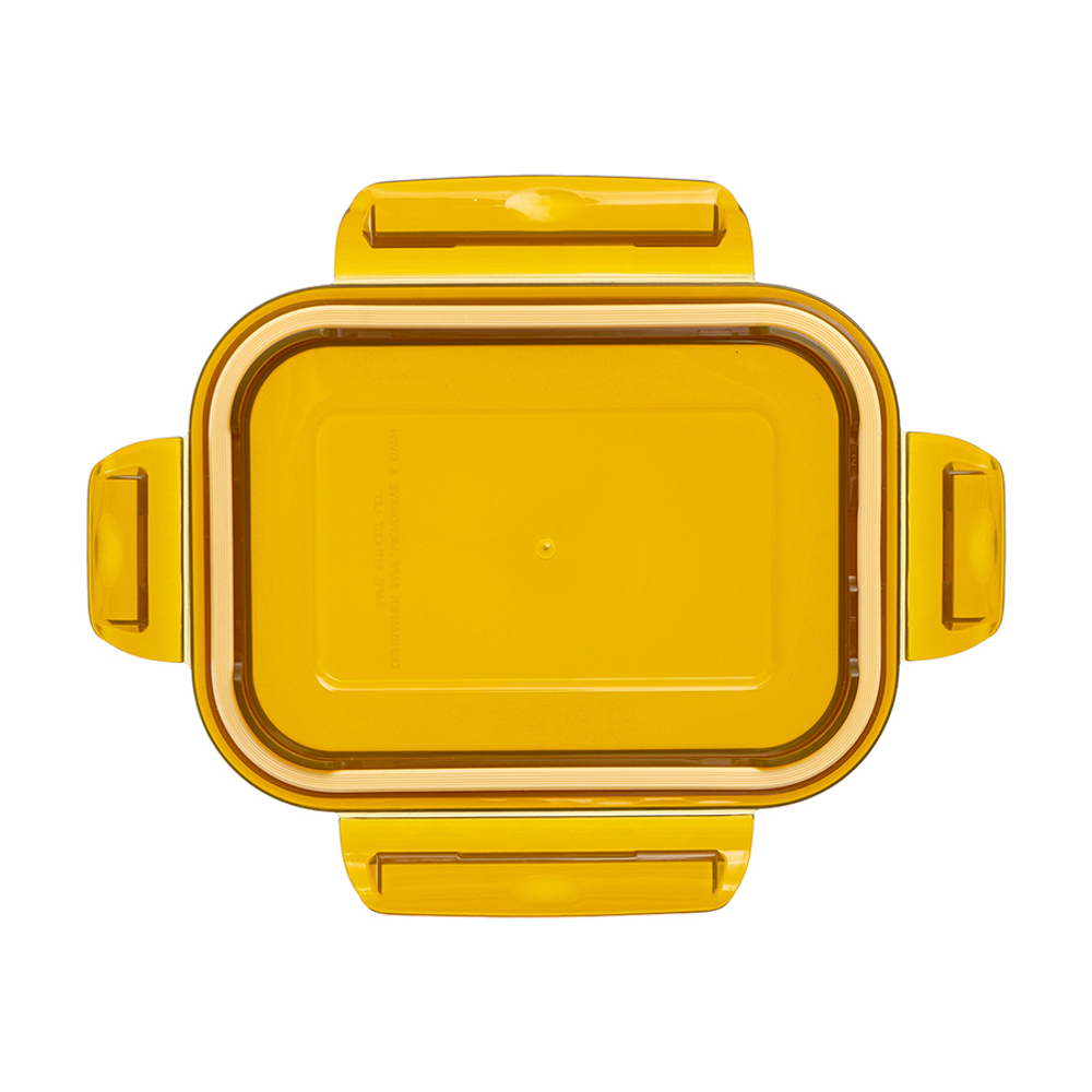 Контейнер для хранения и переноски продуктов 630мл Smart Solutions янтарного цвета