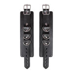 Черные наручники на сцепке ToyFa Anonymo 310103