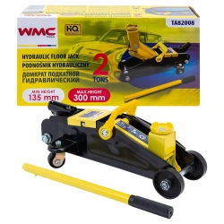 Домкрат подкатной гидравлический 2 т (h min 135мм.h max 290мм) WMC TOOLS WMC-TA82008
