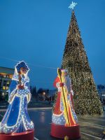 Макушка - Звезда на елку «Роза Ветров» синяя