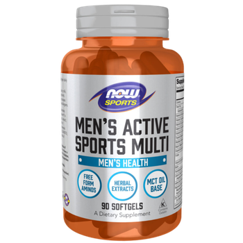 Now Foods Men's active sports multi 90 softgels , Мужские витамины