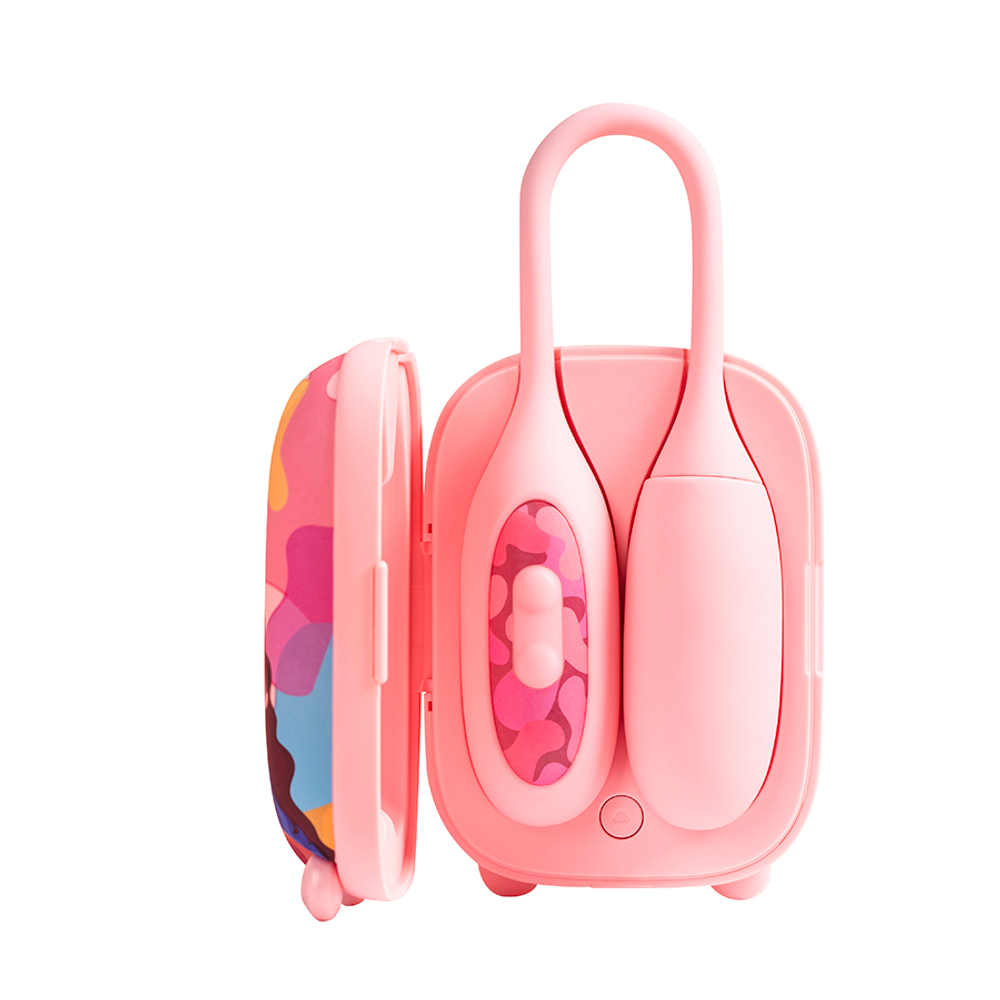 BeYourLover Magic Suitcase - Вибратор 2в1 с бесконтактным клиторальным стимулятором