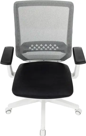 Кресло Бюрократ MC-W611N темно-серый TW-04 38-417 сетка/ткань крестов. пластик пластик белый