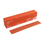 SANDWOX ORANGE полоски на бумажной основе, керамика 70*400мм,  P120, липучка,Multi holes