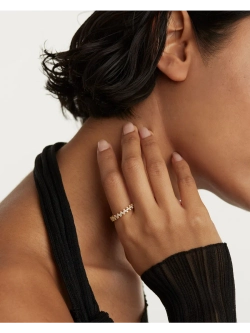 Кольцо Crown серебро 925 пробы покрытое золотом