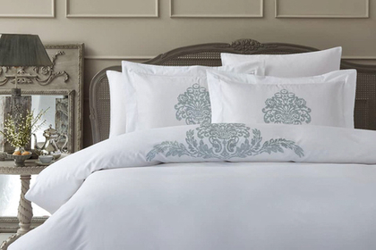 Постельное белье VICTORIA (голубой)