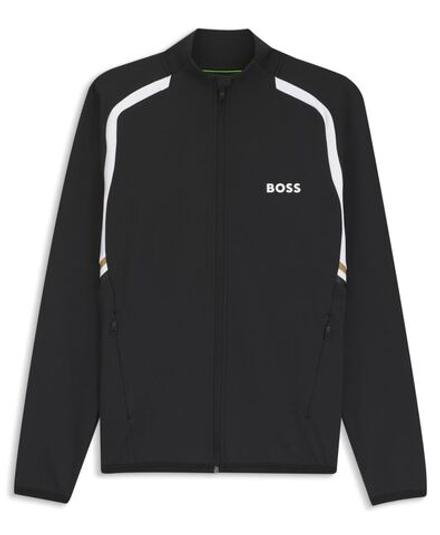 Куртка теннисная BOSS TOC Spin Full Zip - black