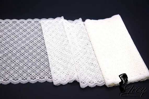 03-271 ОПТ Кружево эластичное 22 см, айвори