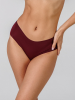 Слипы бесшовные цвет Бордовый, размер XXL
