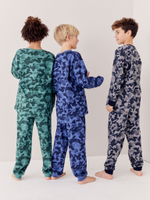 Пижама для мальчика Next 566-700, 3 шт., Серый, Синий, Зеленый