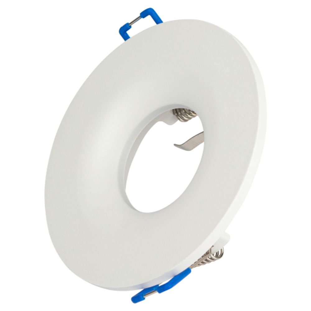 Светильник встраиваемый алюминиевый ЭРА KL105 WH под лампу MR16 GU5.3 белый | Алюминиевые встраиваемые светильники