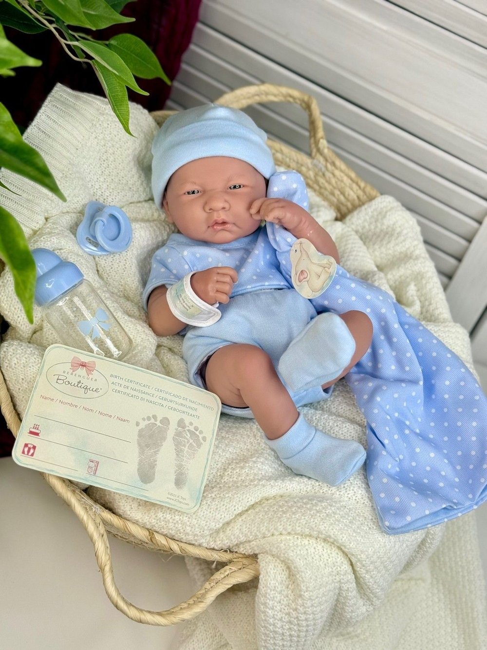 Кукла BERENGUER виниловая 36см Newborn (18540)