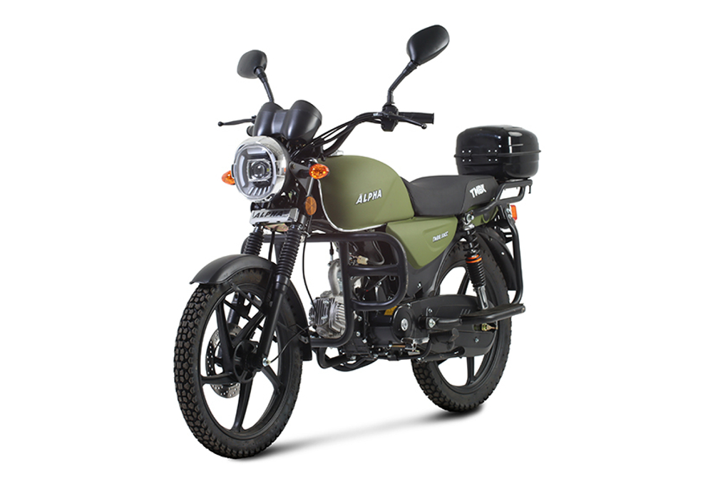 Мопед TMBK ALFA 50cc Зеленый