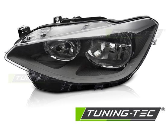 HEADLIGHT BLACK LEFT SIDE TYC fits BMW F20 F21 11-14