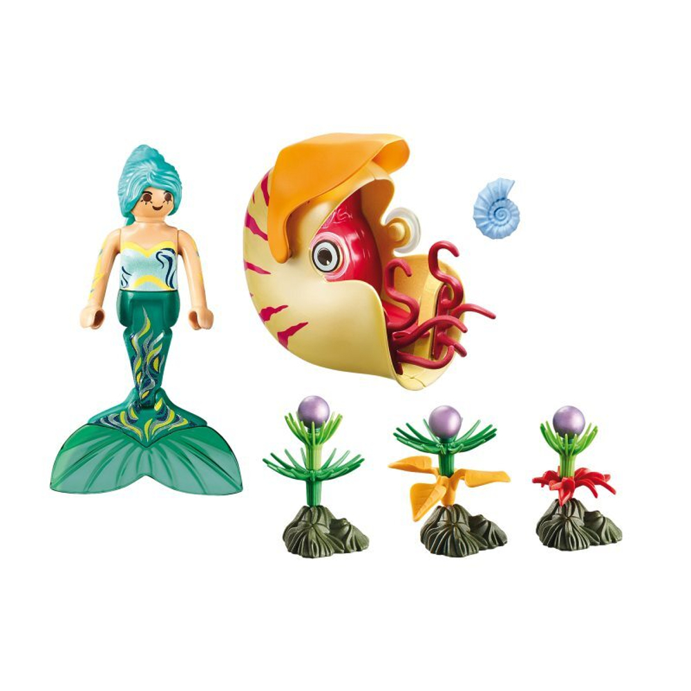 Playmobil - Русалка в гондоле-улитке 70098