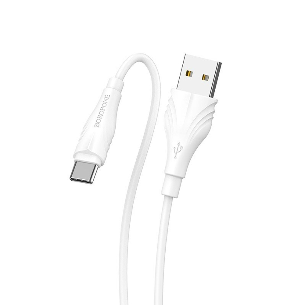 Кабель USB - TypeC BOROFONE BX18 (белый) 1м