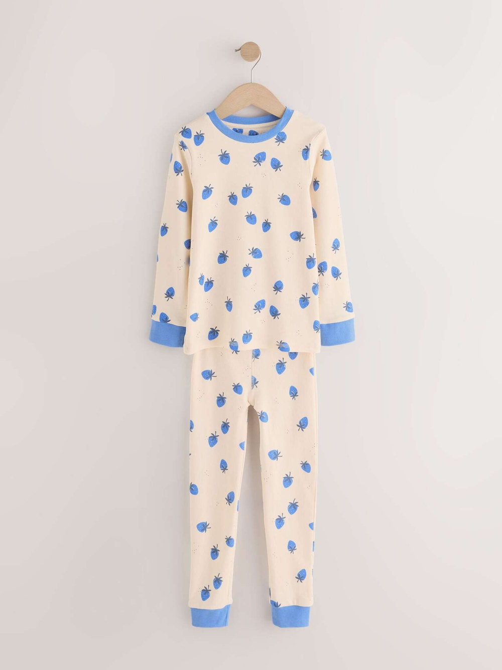 Пижама для девочки Next AC0-774, 3 шт., Кремовый