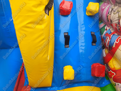 Детский надувной батут "Русский цирк", размер 3,5*3*2,7 м