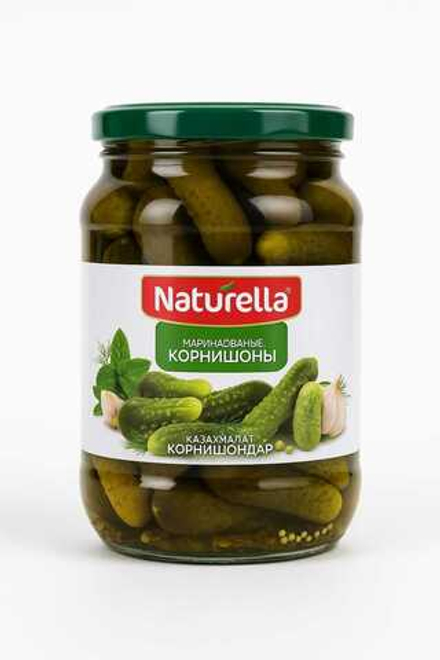 Корнишоны маринованные Naturella 720 мл
