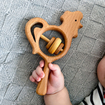 Деревянная погремушка Петушок Леснушки