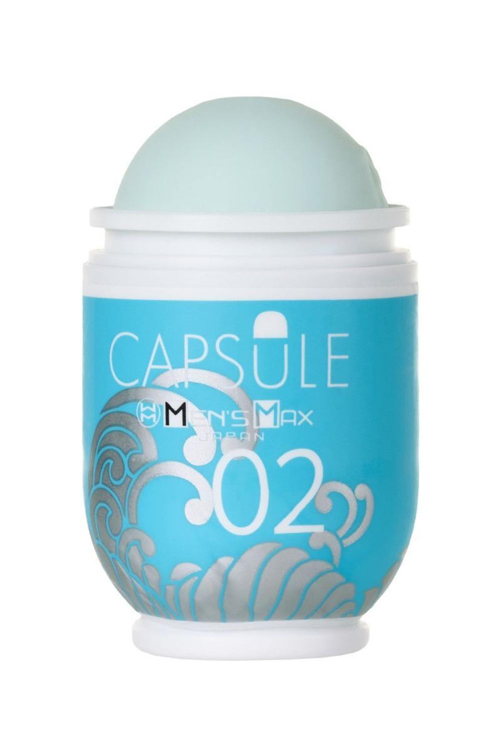 Мастурбатор Men sMax Capsule 02 - SAZANAMI (Цвет: голубой)