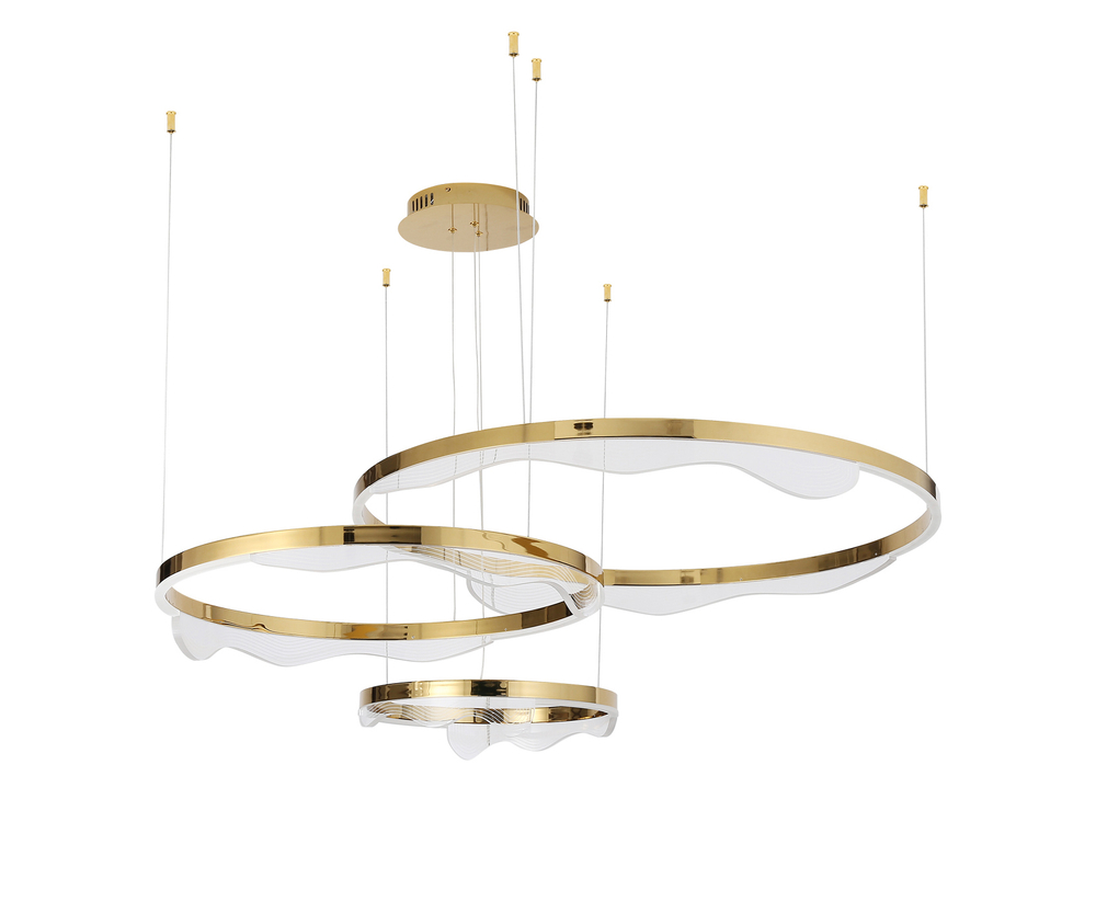 Подвесная светодиодная люстра Kink Light Кастела 08263,36P(3000K)