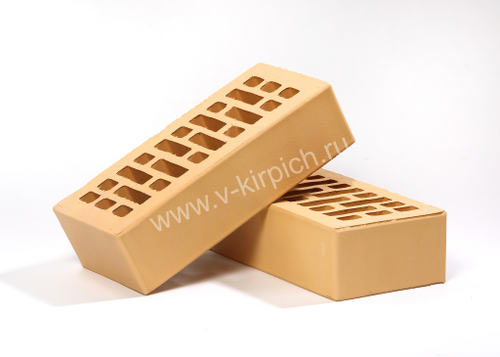 Кирпич лицевой ВОРОТЫНСКИЙ Соломенный УС