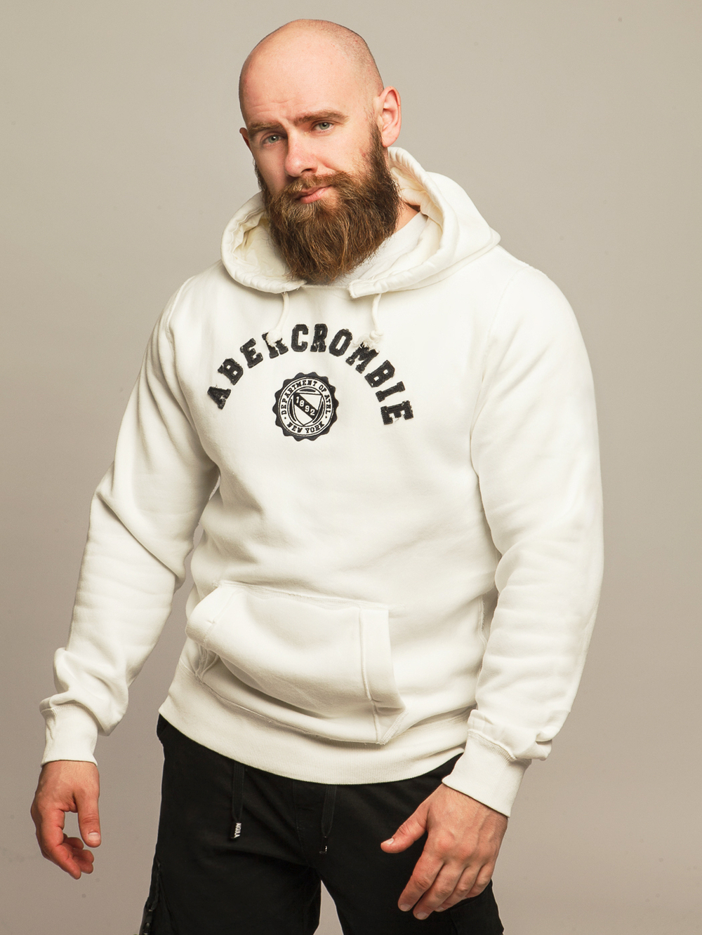 Толстовка утепленная Abercrombie & Fitch ABKF04